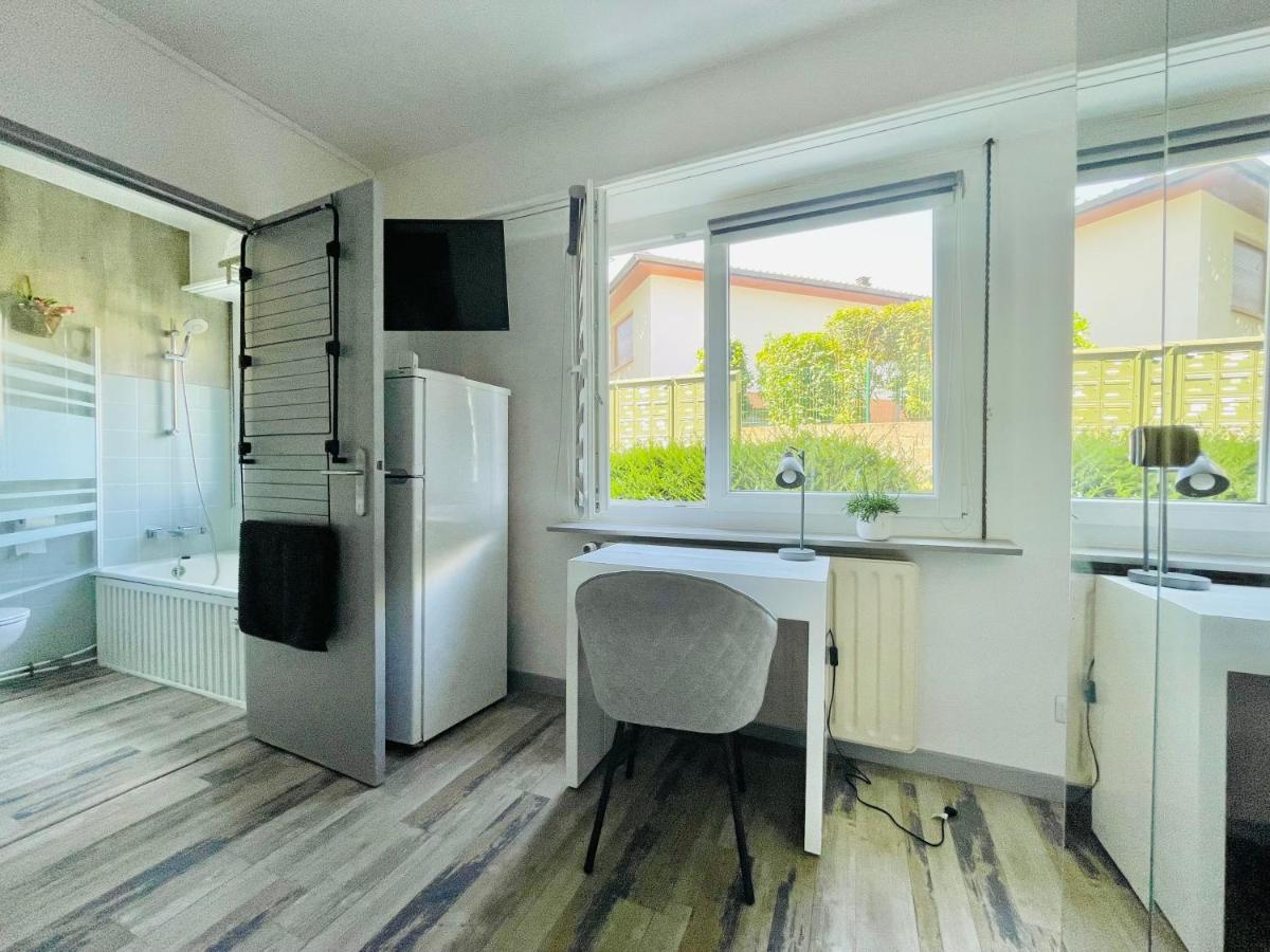 Dnn - Stylish Studio - Free Wifi, Netflix And Parking - Min Away To Basel And Airport - Dishwasher, Washing Machine Saint-Louis  Kültér fotó