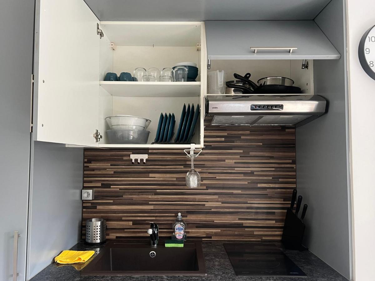 Dnn - Stylish Studio - Free Wifi, Netflix And Parking - Min Away To Basel And Airport - Dishwasher, Washing Machine Saint-Louis  Kültér fotó